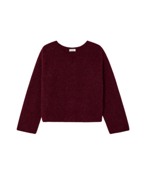 American Vintage Vitow Pullovers Bordeaux Vito18ph26
