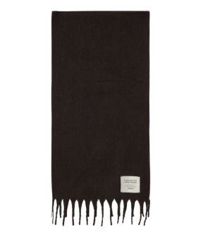 American Vintage Zinaco Sjaals Donkerbruin Zi20ah26
