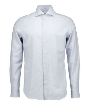 Xacus Washed Shirt Lange Mouw Overhemden Lichtblauw 721ml/31148
