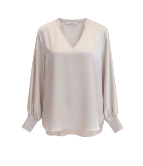 Herzen's Angelegenheit Bluse- Eva Blouses Beige 25263-6101