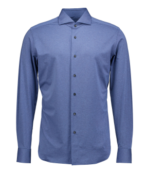 Xacus Active Shirt Lange Mouw Overhemden Blauw Act520ml/31633