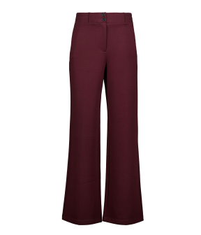 Nenette 42bb Pantalons Bordeaux Etel