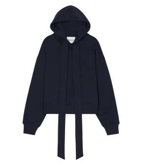 Closed Bow Tie Hoodie Hoodies Donkerblauw C95752-472-em