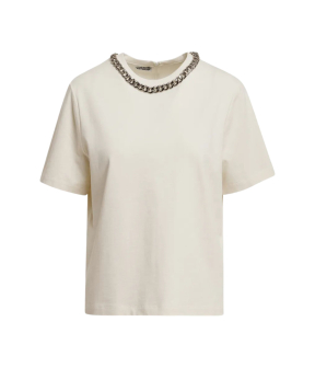 Essentiel Antwerp T-shirt With Chain T-shirts Off White Klaim