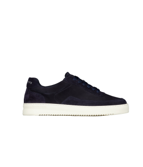 Filling Pieces 122610301353 Sneakers Donkerblauw Mondo Suede Grain