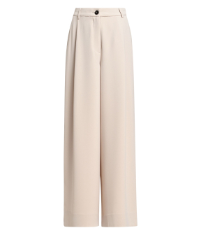 Essentiel Antwerp Wide Leg Pants Pantalons Beige Kelsea