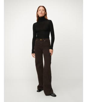 Lois Palazzo Mistral Jeans Donkerbruin 3440-6491