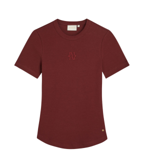 Josh V Cody T-shirts Bordeaux Jv-2608-1108