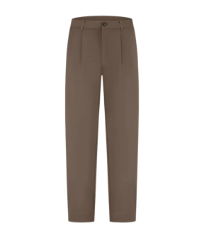 Duquezzi Wool Blend Trousers Pantalons Bruin Dqa50026009