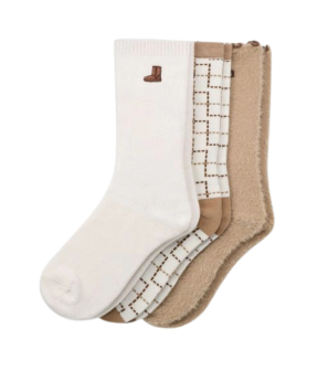 Ugg Classic Crew 3 Pack Sokken Zand 1181414