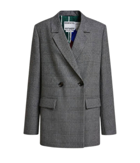 Essentiel Antwerp Oversized Blazer Blazers Grijs Kendra