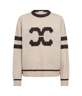 Co Couture Rowcc Sweaters Creme 500085