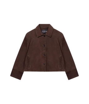 Studio Ar Elaine Jackets Donkerbruin 006l266020.01