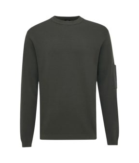 Genti Round Ls Longsleeves Groen K5116-3258