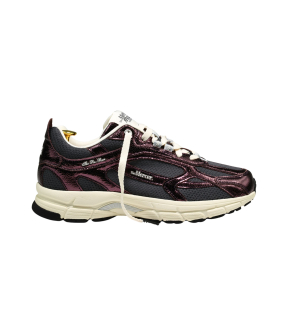 Mercer The Re-run Cracked Sneakers Bordeaux Me263006