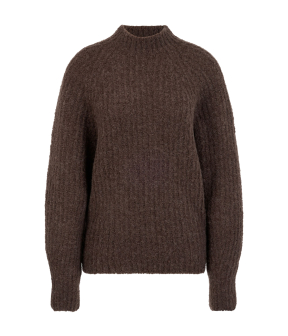 Marccain Trui Truien Donkerbruin Bs 41.37 M21