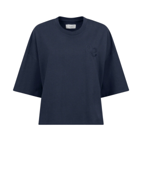 Âme Antwerp  T-shirts Donkerblauw Eloise-a