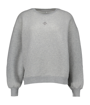 Summum Sweatshirt Soft Sweat Blouses Lichtgrijs Hamburg-30413