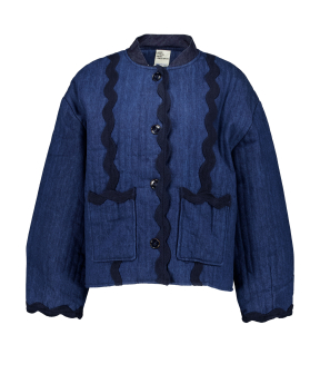 Sacrecoeur Demin Jackets Blauw Jay
