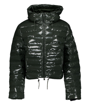 Rains Lohja Short Puffer Jacket W3t2 Puffer Jassen Groen 15820