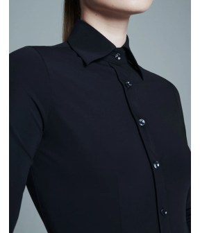 Japan Tky Ayaka Closed Blouses Zwart Ayaka Closed