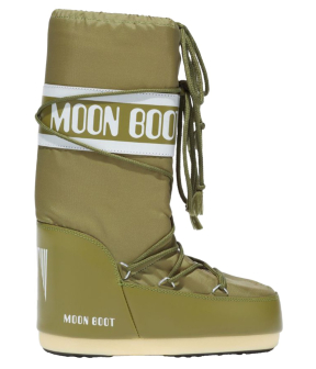 Moon Boot Mb Icon Nylon Boots Khaki 80d1400440