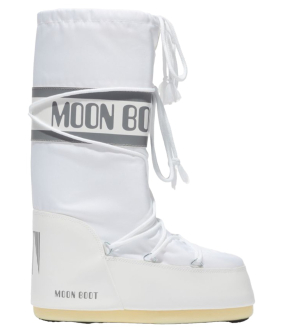 Moon Boot Mb Icon Nylon Boots Wit 80d1400440