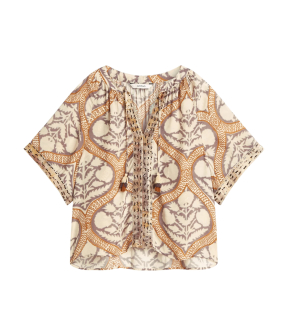 Summum Top Art Deco Print  Multicolor 2s3284-12121
