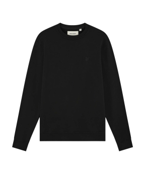 Lyle&scott Superfine Crew Neck Sweaters Zwart Ml2255ton
