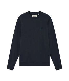 Lyle&scott Superfine Crew Neck Sweaters Donkerblauw Ml2255ton