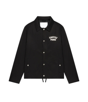Croyez Paris Padded Coach Jacket Jackets Zwart Cr1-fw25-35