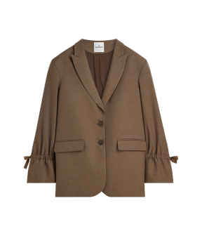 Summum Blazer Twill Melange Blazers Taupe 1s1330-12481