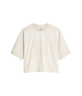 Summum Top Mesh And Jersey  Ecru 3s5282-30765