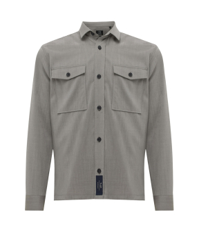 Genti Midtown Relaxed Fit T-shirts Grijs S4306-1999