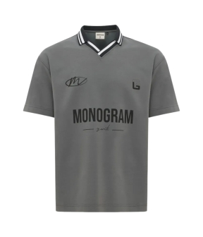 Genti Polo Ss Polos Donkergrijs J4070-1227