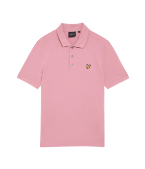 Lyle&scott Plain Polos Roze Sp400vog