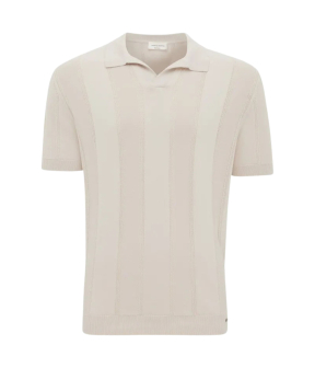 Gentiluomo Polo No Buttons Ss Polos Zand K4201-282
