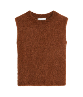 Summum Spencer Kid Mohair Knit Spencers Bruin 7s8022-70089