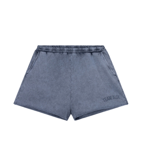 Alix The Label Ladies Knitted Team Alix Sweat Shorts Shorts Donkerblauw 2606144796