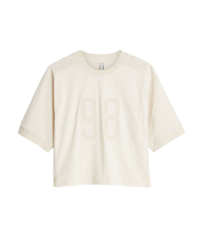 Summum Top Mesh And Jersey  Ecru 3s5282-30765