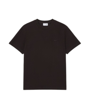 Lacoste 1ht1 Men's Tee-shirt Korte Mouw Overhemden Donkerbruin Th1979-61