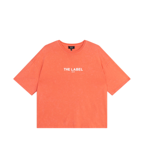 Alix The Label Ladies Knitted The Label T-shirt T-shirts Koraal 2606846805