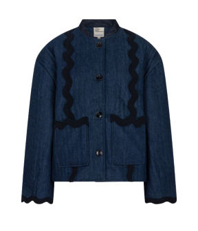 Sacrecoeur Demin Jackets Blauw Jay