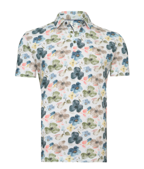 R2 132.polo.006 Korte Mouw Overhemden Multicolor 132.polo.006