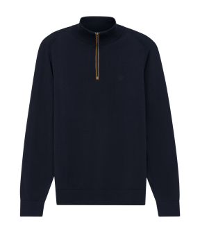 Bugatti Herren Pullover 1/1 Arm  Donkerblauw 7500-15510e