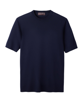 Filippo De Laurentiis Tshirt Mc T-shirts Donkerblauw Ts0mc Cr14r