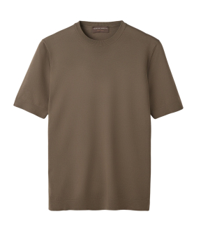 Filippo De Laurentiis Tshirt Mc T-shirts Olijf Ts0mc Cr14r
