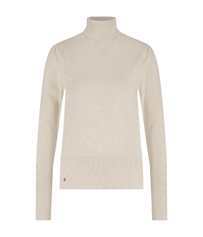 Nukus Sylvia Pullover Lurex Truien Zand Nkf03005