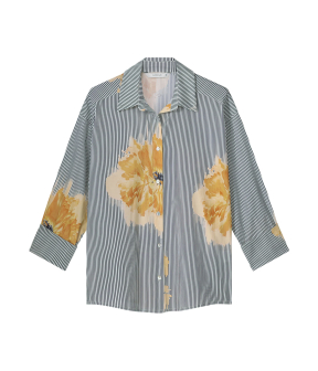 Summum Blouse Flowers And Stripes  Multicolor 2s3239-12168