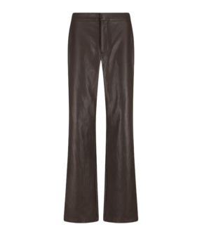 Nukus Fenna Pants Pantalons Donkerbruin Nkf09007